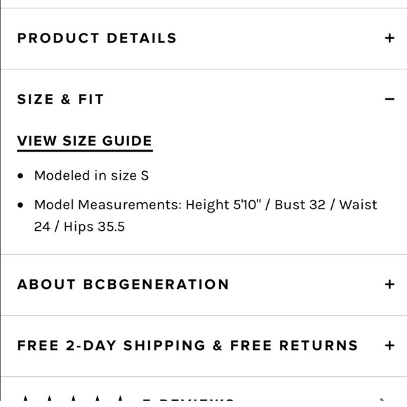 NWT BCBGeneration Metallic Shimmer Bodysuit in Black - Picture 5 of 6